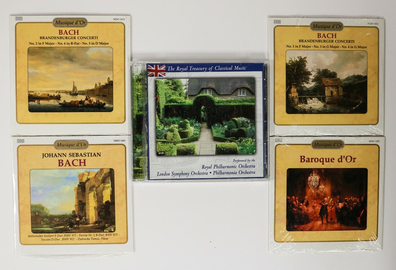 Royal Treasury of Classical Music Vol 6 CD + 4 More Musique d’Or Bach BRAND NEW