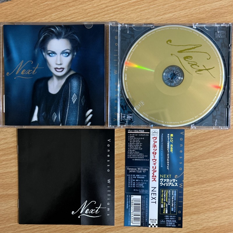 Vanessa Williams – Next (Japanese) CD OBI