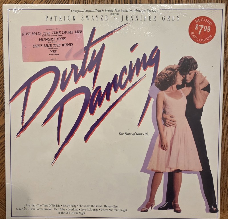 ♫ Dirty Dancing Original Soundtrack ♫ 1987 RCA Records Vinyl Sealed Old Stock