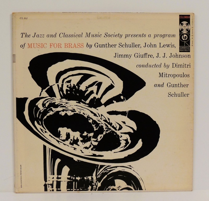 Miles Davis RARE Brass Ensemble – Third Stream Jazz LP 1957 Columbia JJ Johnson