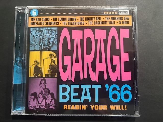 Garage Beat ’66 5 (Readin’ Your Will!) by Various (CD) Like New Ships 1st Class