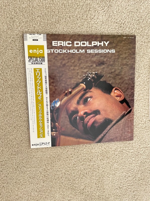 Eric Dolphy – Stockholm Sessions-1985 Ltd. Ed – Enja 15MJ-9051 – Japan w/obi/ins