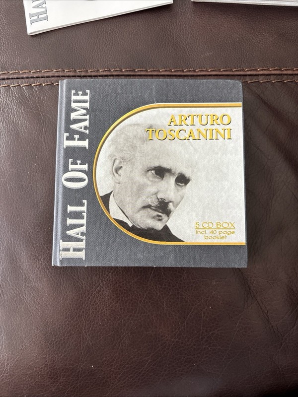 Arturo Toscanini: Hall Of Fame CD Box Set (5-Discs, 2002)