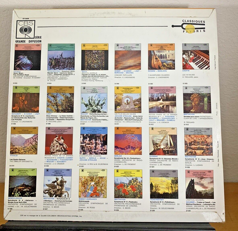 Szeryng Klemperer Beethoven Violin Concerto CBS 51004 LP France 1964 NM Mono gallery