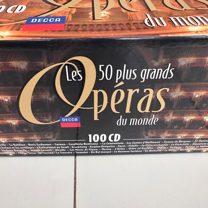 LES 50 PLUS GRANDS OPERAS DU MONDE [DG Decca Philips Accord 100 CD Box Set] NM gallery