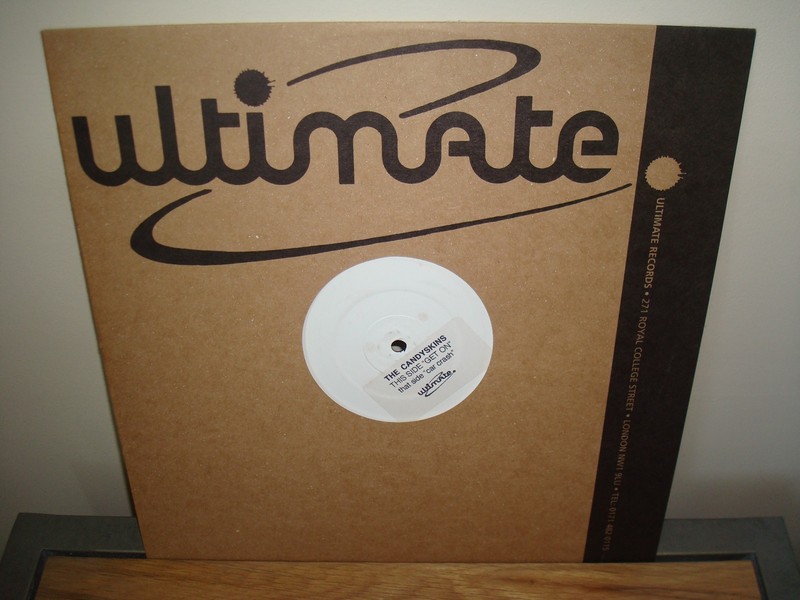THE CANDYSKINS – GET ON 12″ PROMO VINYL 1990’S INDIE – ULTIMATE RECORDS