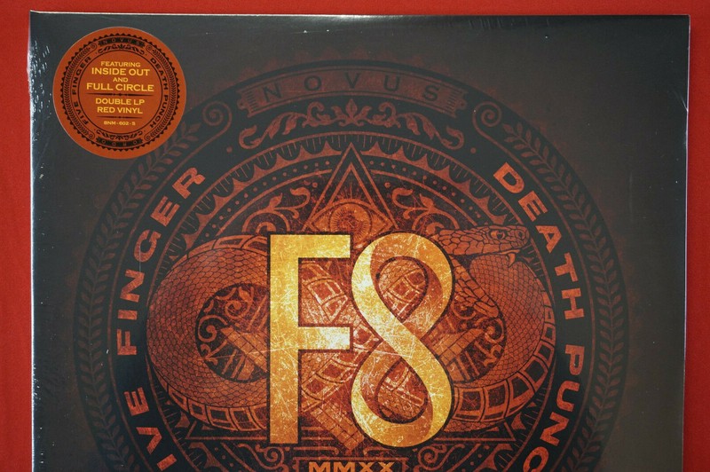 Five Finger Death Punch F8 2LP Red Vinyl Inside Out Full Circle New Sealed gallery
