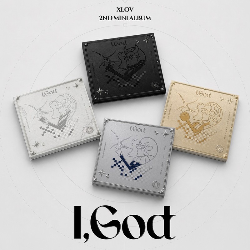 XLOV [I,GOD] 2nd Mini Album CD+Photo Book+2 Card+Mirror Message+GIFT OFFICIAL