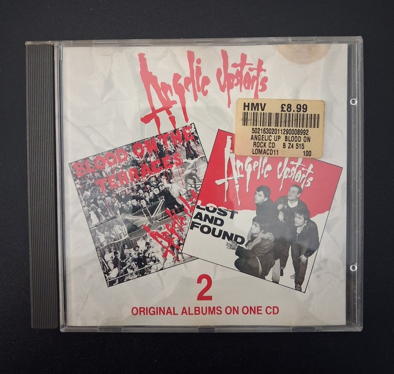 Angelic Upstarts – Blood On The Terraces/ Lost & Found CD Oi! Punk Streetpunk