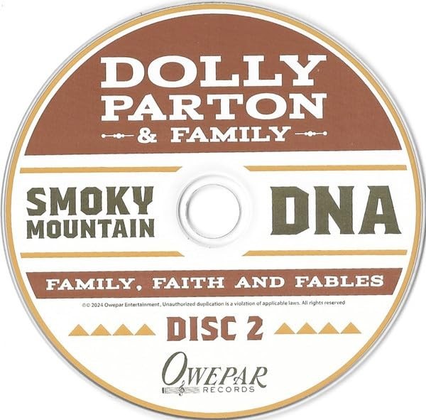 Dolly Parton – Smoky Mountain DNA: Family, Faith And Fables 2 CD Set gallery