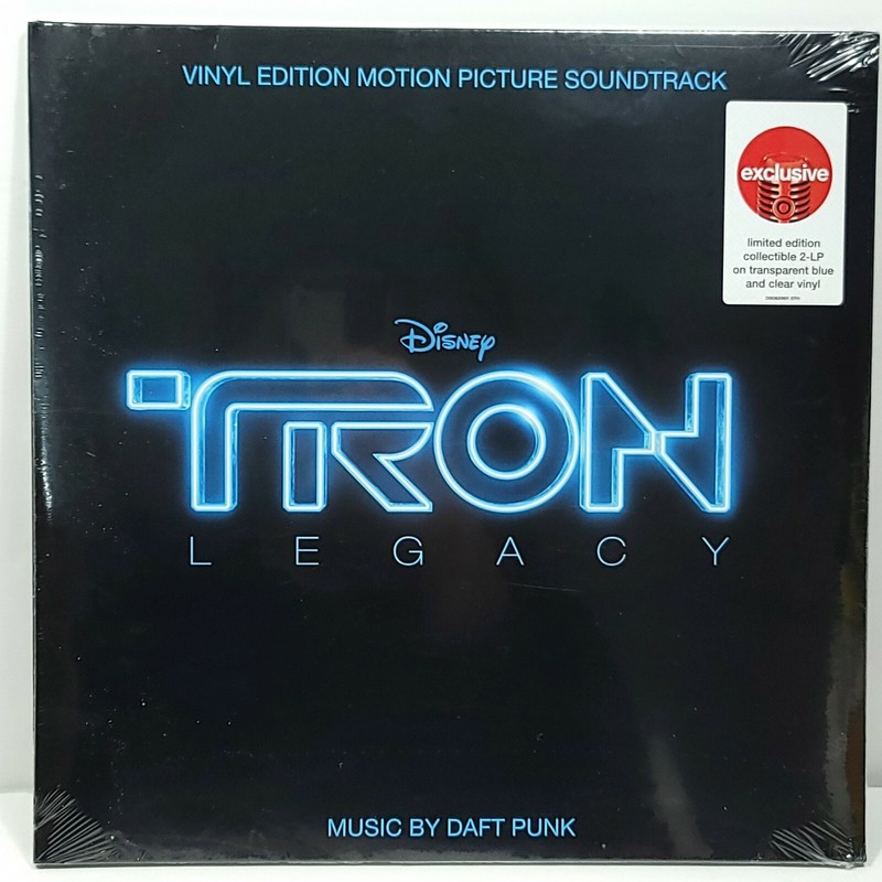 Disney Tron Legacy Vinyl Soundtrack 2-LP Daft Punk Target Exclusive NEW Limited