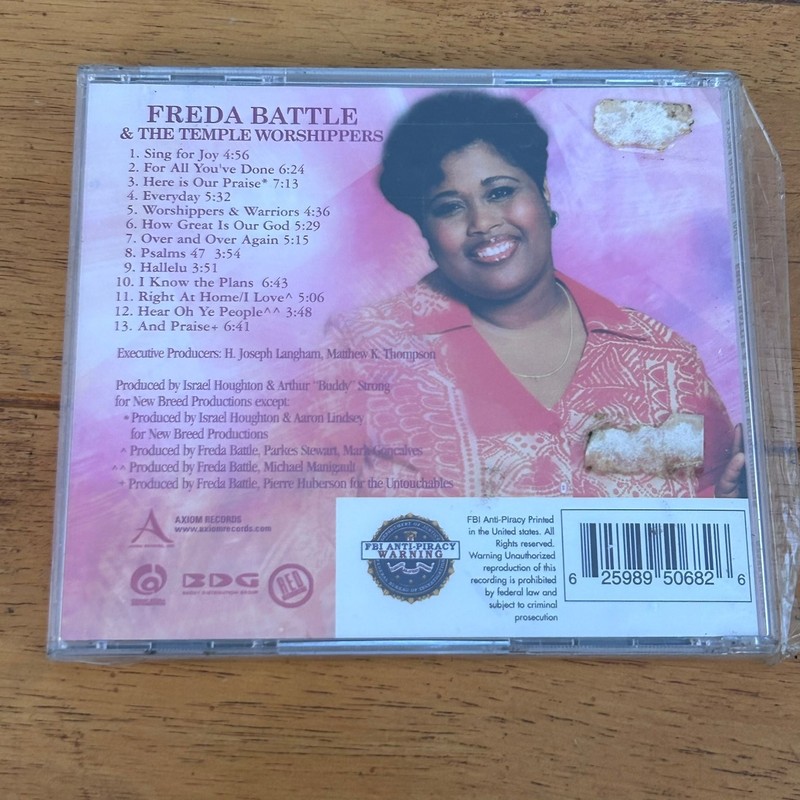 Freda Battle & The Temple Worshippers – Here Is Our Praise CD Gospel Axiom gallery