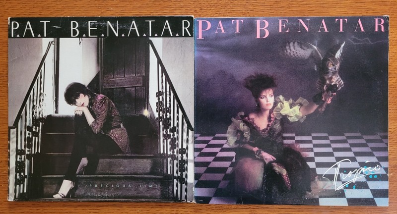 Pat Benatar 2 LP LOT Precious Time + Tropico VG+/VG+ CLEAN BOTH 1st US Press