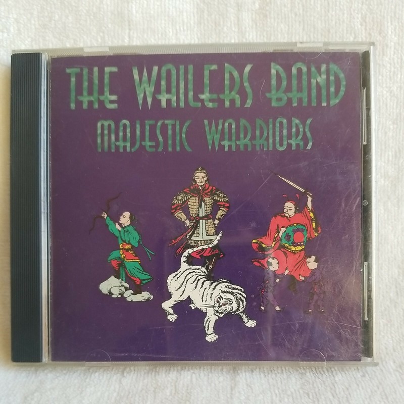 THE WAILERS BAND – Majestic Warriors Promo CD 1991 Tabu Records Reggae