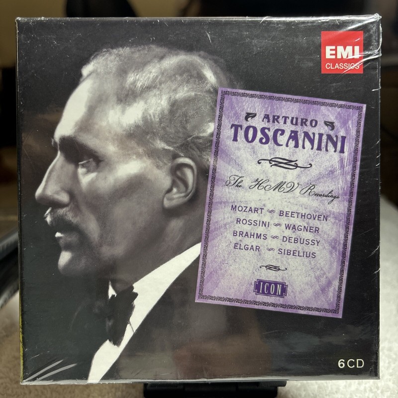 Arturo Toscanini: The HMV Recordings – ICON (6 CD Box Set, EMI Classics)*New*