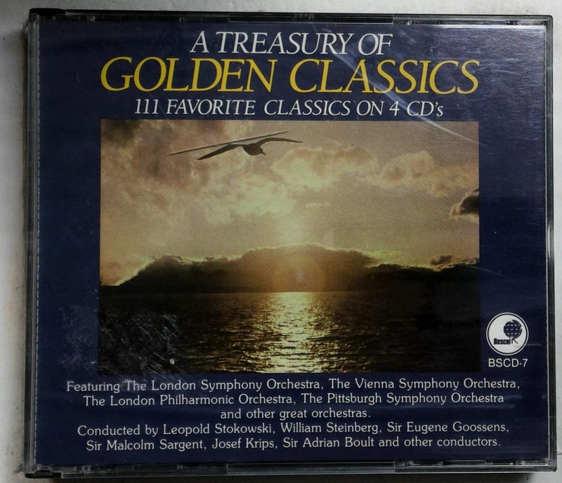 A Treasury of Golden Classics 4-CD Set Classical Budget Collection Bescol