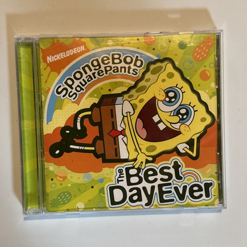 SpongeBob SquarePants: The Best Day Ever Various Artists (CD, 2006, Nick)