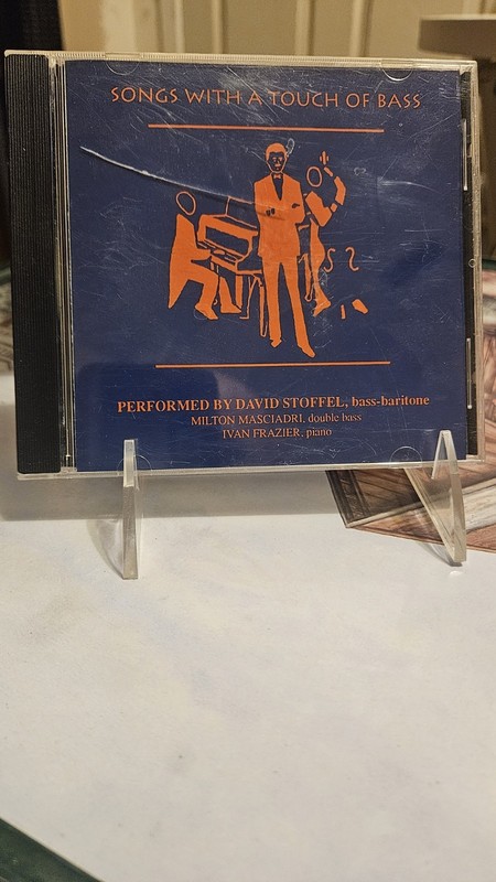 STOFFEL-BARITONE,DAVID / MASCIADRI, Songs with a Touch of Bass, Audio CD