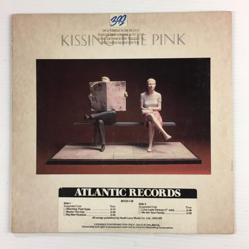 Kissing The Pink – Kissing The Pink (1983) – 12″ Vinyl Record – Atlantic Records