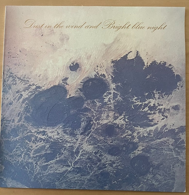Laurie Mayer, Dust in the Wind and Bright Blue Night Vinyl 12″ 1987 Unused