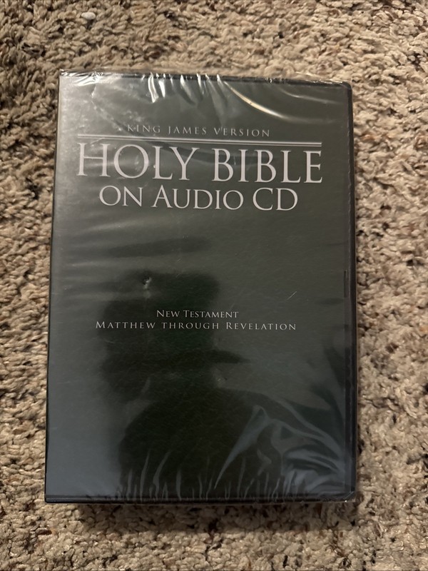 King James Version Holy Bible Audio CD 2008 New Testament KJV Braun Media