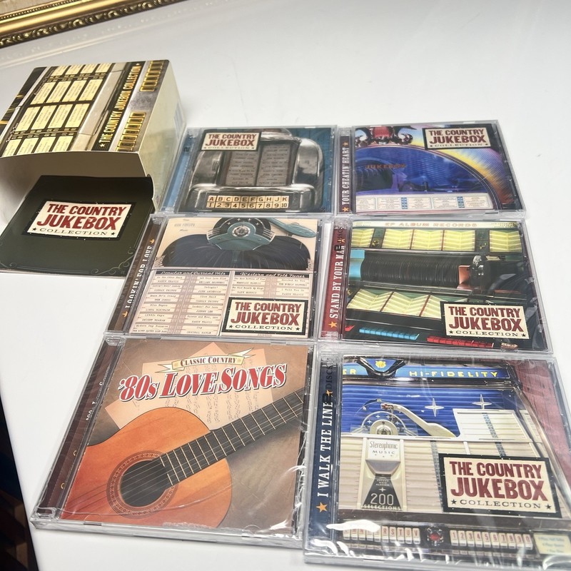 New Sealed The Country Jukebox Collection 6 CDs Box Set Time Life 2019