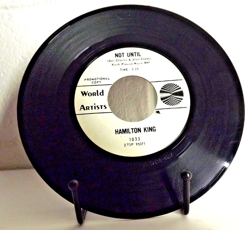 HAMILTON KING – DIANA / NOT UNTIL R&B SOUL45 WORLD ARTISTS 1033 PROMO COPY
