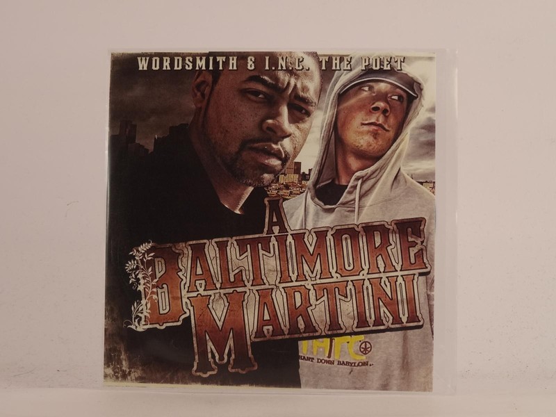 WORDSMITH AND I.N.C THE POET BALTIMORE MARTINI (503) 10 Track Promo CD Album inc
