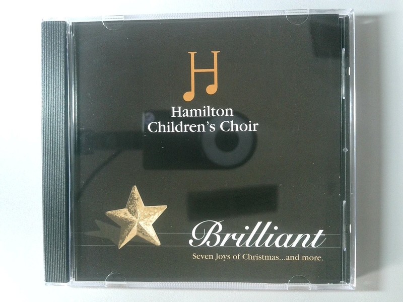 Hamilton Children’s Choir – Brilliant CD Seven Joys of Christmas Choral Canada