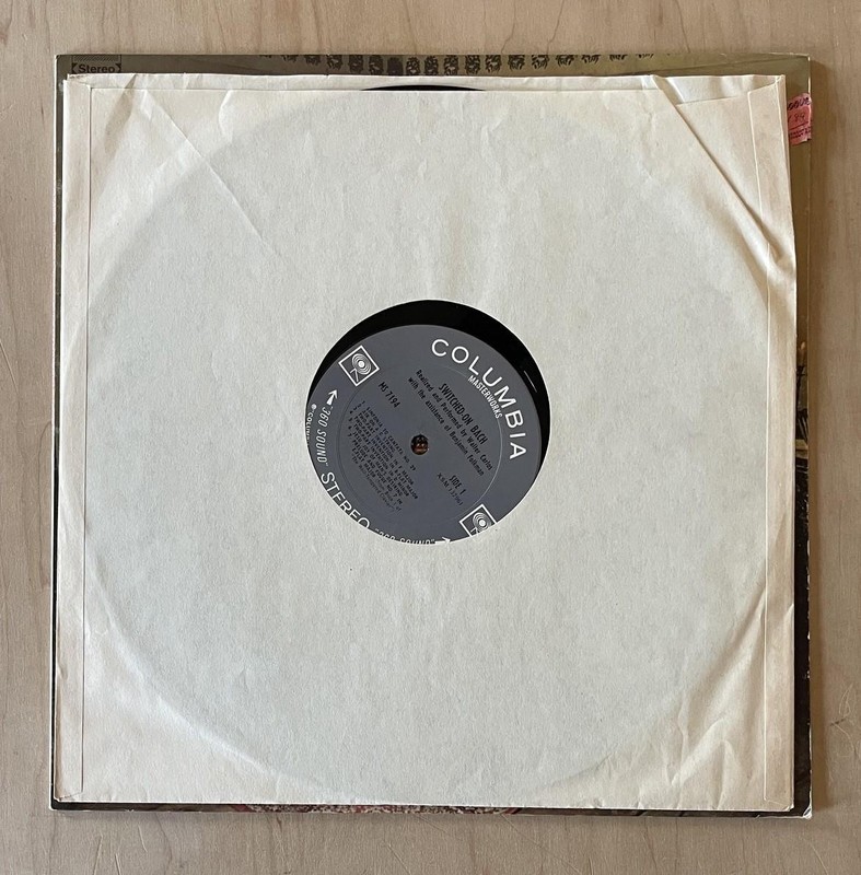 SWITCHED-ON BACH 1968 Wendy Carlos Moog Synth Classical Vinyl LP 1st Pressing gallery
