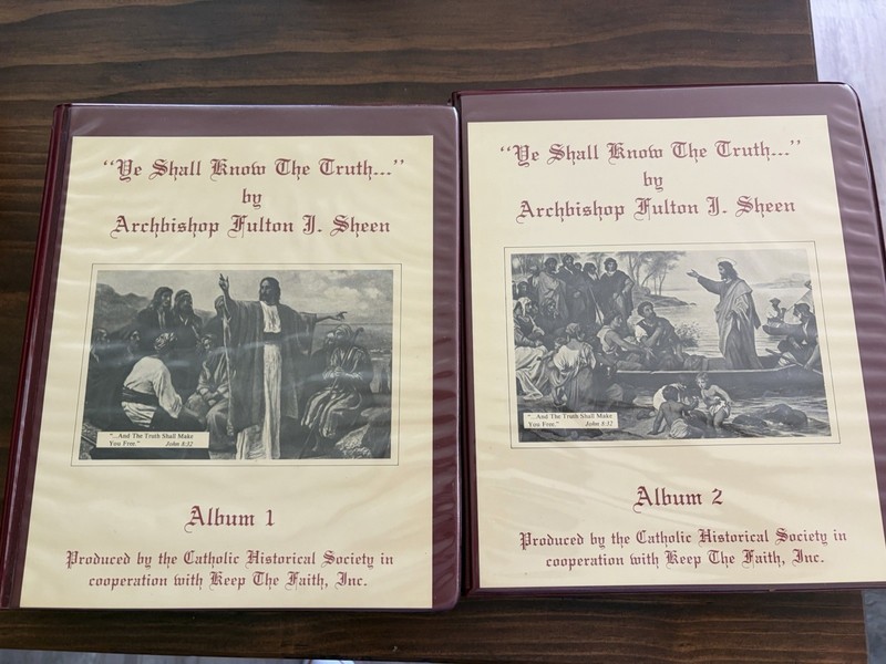 VTG Fulton J Sheen Ye Shall Know The Truth Cassette Catholic Keep The Faith 1&2