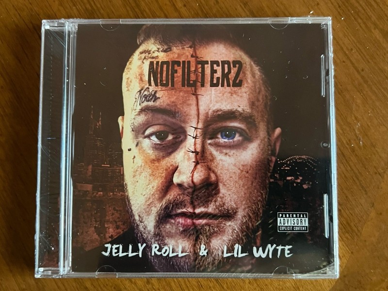 JELLY ROLL & LIL WYTE No Filter2 Hip Hop CD 2016 NEW Sealed Parental Advisory