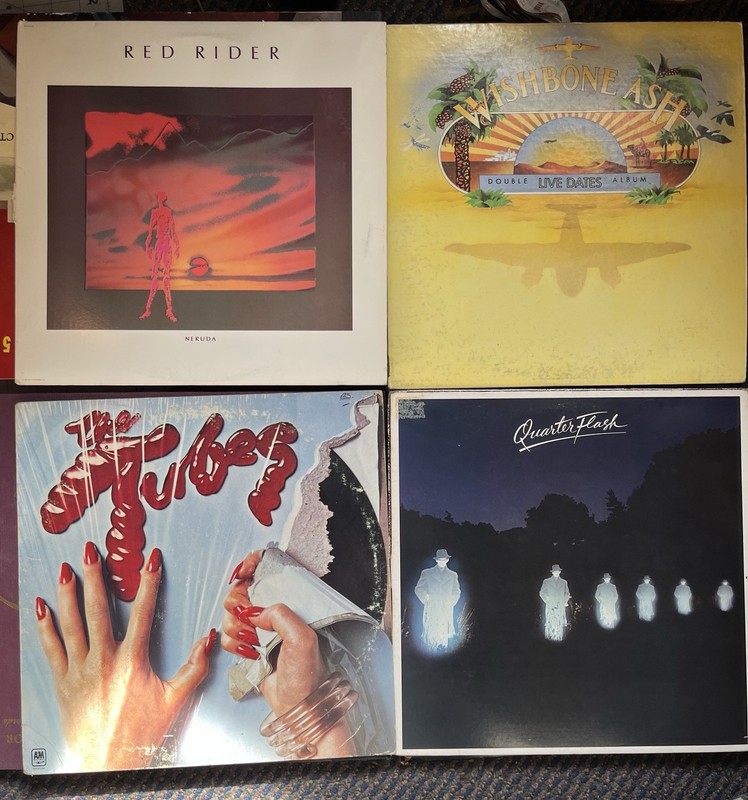 Classic Rock Vinyl Lot 4LP Original First Pressings Audiophile Masters Wally RL