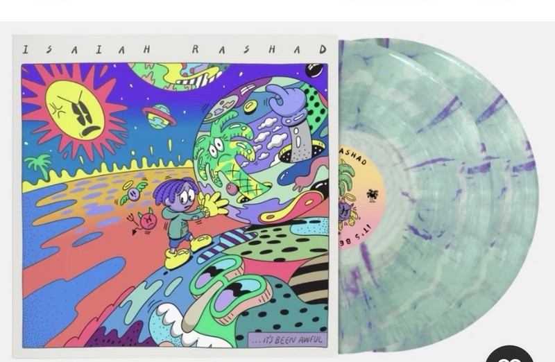 Isaiah Rashad It’s Been Awful Vinyl Steven Harrington Edition LIMITED EDITION