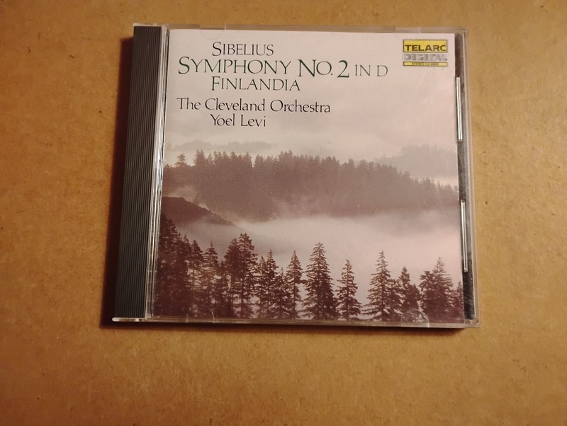 Sibelius Symphony No 2 Finlandia – Levi Cleveland Orchestra – Telarc CD 1984