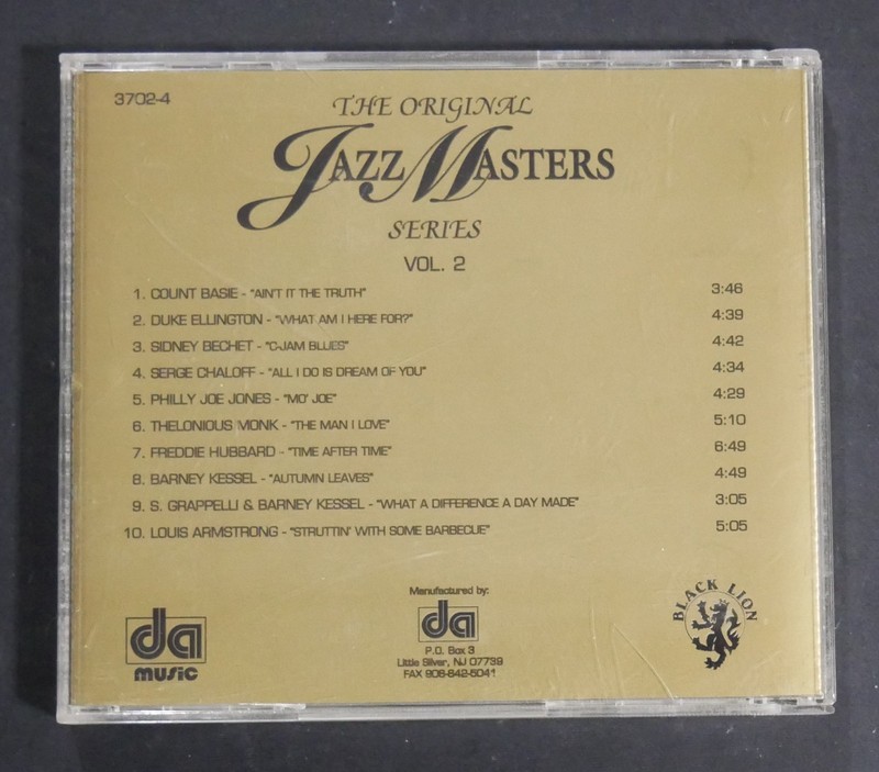 The Original Jazz Masters Series, Vol. 2 CD 10 Tracks gallery