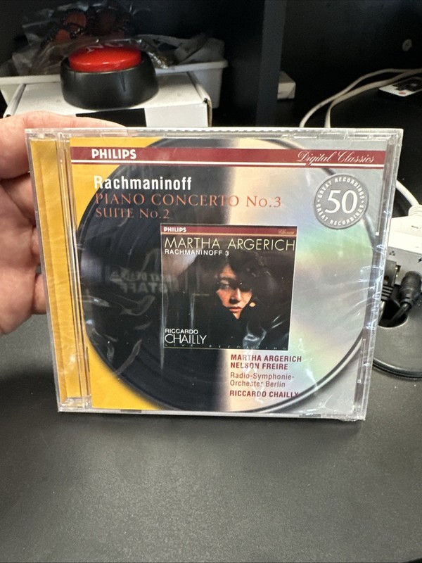 Cd-66. Sergei Rachmaninov Piano Concerto No. 3 (CD) Album New Sealed