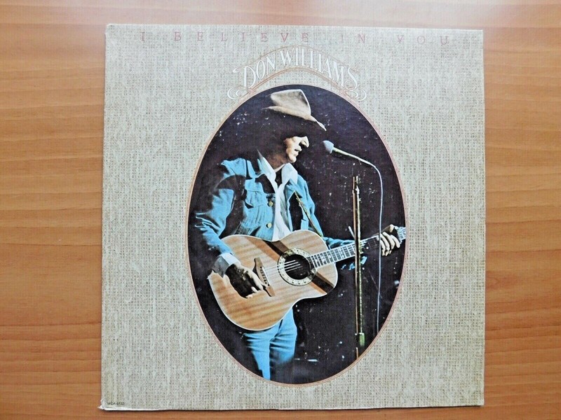 DON WILLIAMS ~ «I BELIEVE IN YOU» VINTAGE 1980 LP RECORD # MCA~5133 NM SHRINK WR