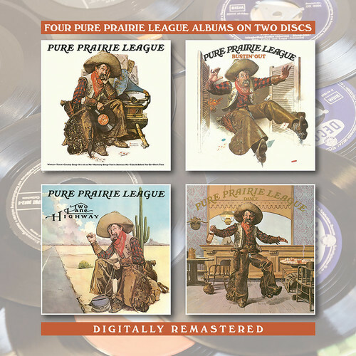 Pure Prairie League – Pure Prairie League / Bustin Out / Two Lane Highway / Danc