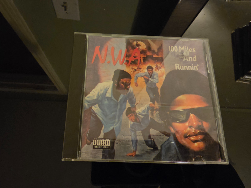 N.W.A 100 MILES AND RUNNIN RUTHLESS 1990 EP PRIORITY RECORDS WEST COAST CLASSIC