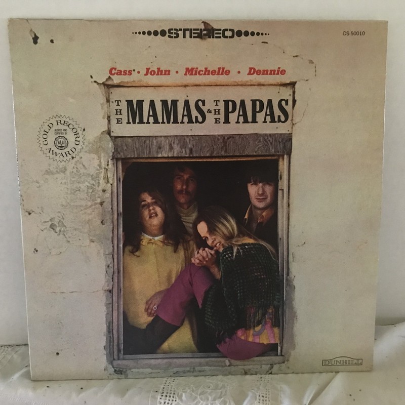 The Mamas And The Papas Self-Titled (1966) LP, Dunhill D-50010- LP