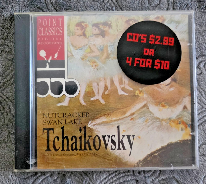 Tchaikovsky Nutcracker & Swan Lake CD Point Classics 256070-2 ~ Still Sealed New