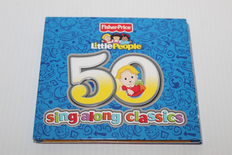 Fisher-Price Little People 50 Sing-Along Classics 2-CD Set Kids Music Children’s
