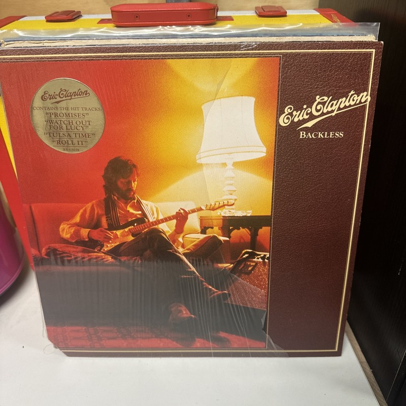 Eric Clapton Backless RS 1-3039 1978 LP – VG+ VINYL W/ HYPE STICKER