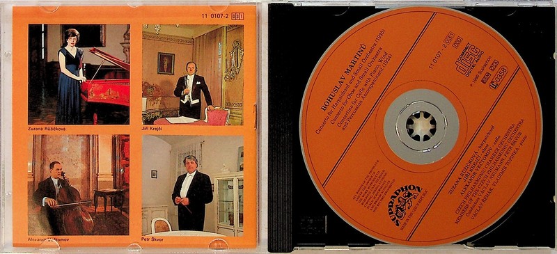 MARTINU Harpsichord Oboe Concertos - Cello Concertino RUZICKOVA/VECTOMOV etc CD gallery