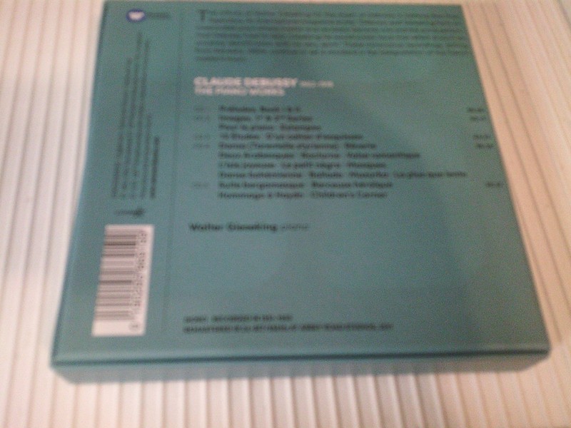 Debussy: The Piano Works - Walter Gieseking (CD, 2017, 5 Disc) New gallery
