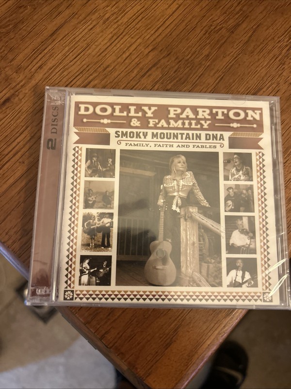 DOLLY PARTON & FAMILY SMOKY MOUNTAIN DNA: FAMILY, FAITH AND FABLES New 2 Cd