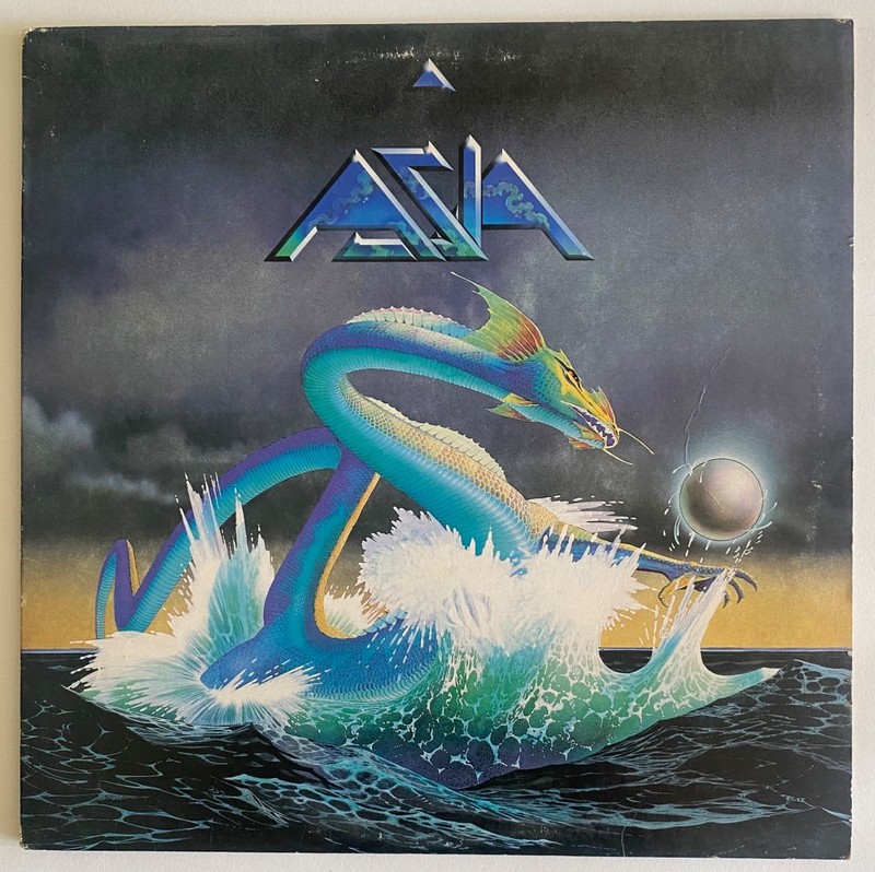 Asia Self-Titled Vinyl LP 1982 Geffen Records GHS-2008 w/inner EX