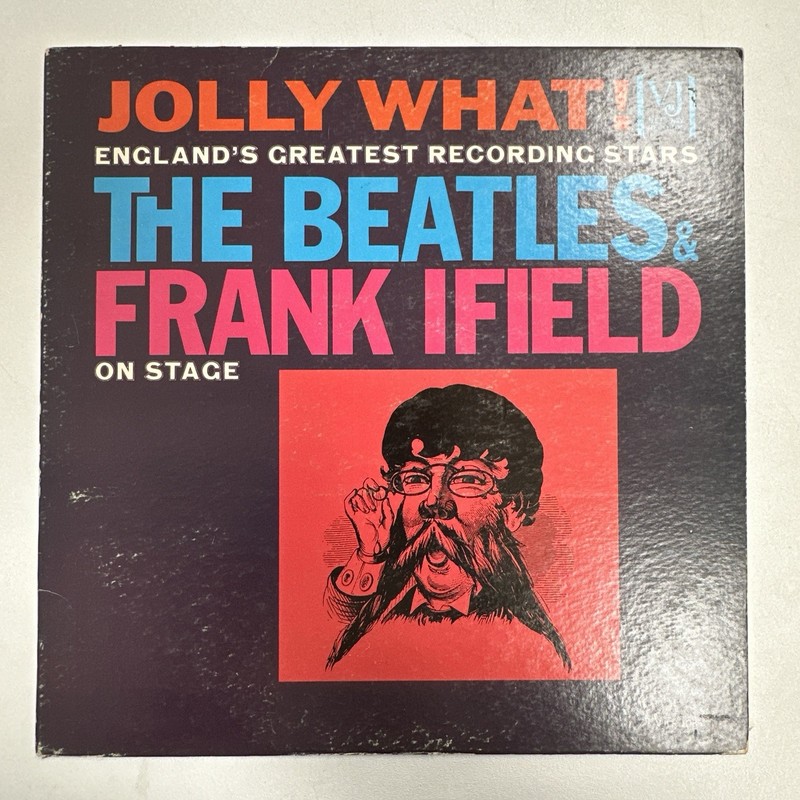 The Beatles&Frank Ifield- Jolly What! Vinyl 12″ RARE 1964 Early Pressing Vee-Jay