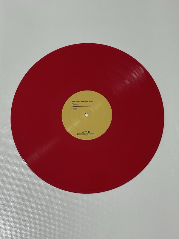 Billie Eilish – Dont Smile At Me RED Vinyl EP 2017 Record gallery